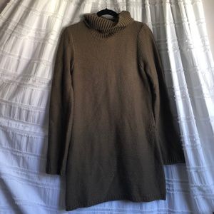 Turtleneck Sweater Dress
